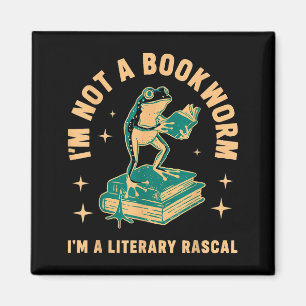 Ich bin kein Bücherwurm, ich bin ein literarischer Magnet