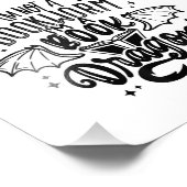 Ich bin kein Buchwurm, ich bin ein Buch-Drachen-Fa Fotodruck (Ecke)