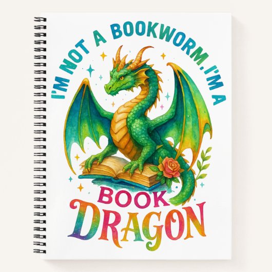 Ich bin kein Buchwurm... Notizblock (Vorderseite)