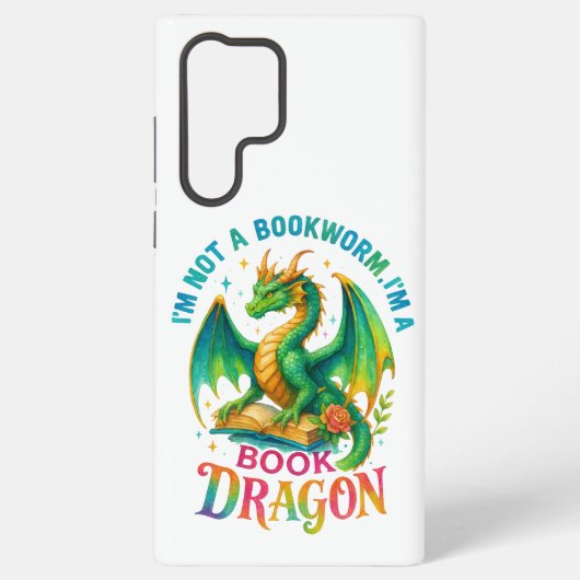 Ich bin kein Buchwurm... Samsung Galaxy Hülle (Rückseite)