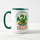 Ich bin kein Buchwurm... Tasse (Links)