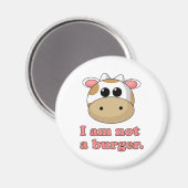 Ich bin kein Burger Magnet (Vorderseite/Rückseite)