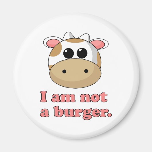 Ich bin kein Burger Magnet (Vorne)