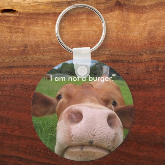 Ich bin kein Burger. Schlüsselanhänger (Vorderseite)