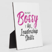 Ich bin kein Chef, ich habe Führungsfähigkeiten Fotoplatte (Seite)