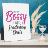 Ich bin kein Chef, ich habe Führungsfähigkeiten Fotoplatte (Seite)