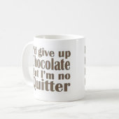 Ich bin kein Drückeberger Kaffeetasse (Vorderseite Links)