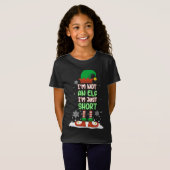 Ich bin kein Elf, der mir Kurz Weihnachten passt T-Shirt (Vorne ganz)