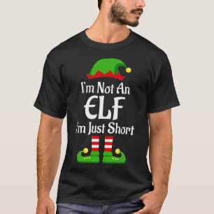 Ich bin kein Elf Familie Weihnachts Pjs Matching M T-Shirt