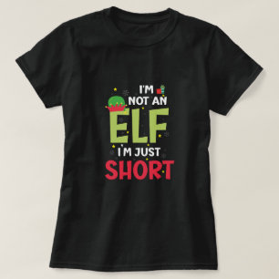 Ich bin kein Elf-Familie Weihnachtsjs passen zusam T-Shirt