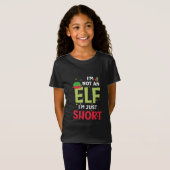Ich bin kein Elf-Familie Weihnachtsjs passen zusam T-Shirt (Vorne ganz)