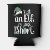 Ich bin kein Elf, ich bin nur Kurze Weihnachtsfeie Dosenkühler (Vorderseite)