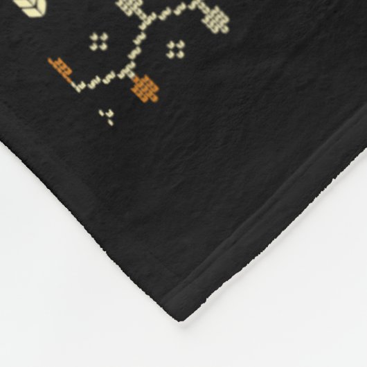 Ich bin kein Elf im Kurzen Weihnachtsspiel Fleecedecke (Ecke)