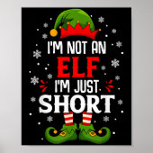 Ich bin kein Elf im Kurzen Weihnachtsspiel Poster (Vorne)