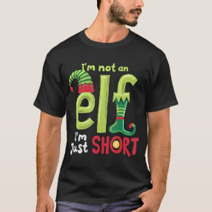 Ich bin kein Elf im Kurzen Weihnachtsspiel T-Shirt
