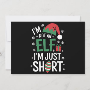 Ich bin kein Elf, nur klein, lustiges Weihnachten 