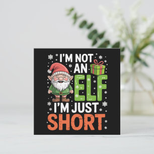 Ich bin kein Elf, nur klein, lustiges Weihnachten 