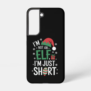 Ich bin kein Elf, nur klein, lustiges Weihnachten  Samsung Galaxy Hülle