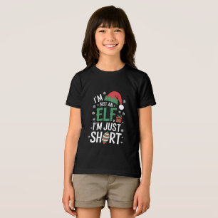 Ich bin kein Elf, nur klein, lustiges Weihnachten Tri-Blend Shirt