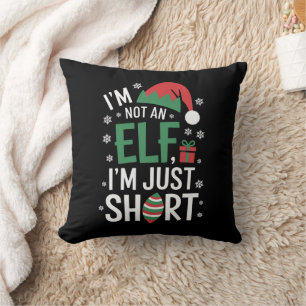Ich bin kein Elf, nur klein Lustiges Weihnachten X Kissen
