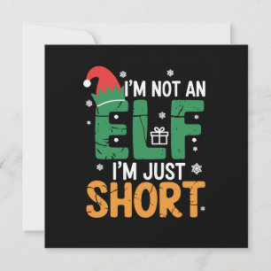 Ich bin kein Elf, nur Kurze WeihnachtsWeihnachtsWe Einladung