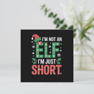 Ich bin kein Elf, nur Kurze WeihnachtsWeihnachtsWe Einladung