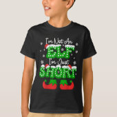 Ich bin kein Elf nur Kurzen Weihnachtsweihnachtsfe T-Shirt (Vorderseite)