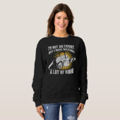Ich bin kein Experte lustiger Holzarbeiter Kettens Sweatshirt (Vorne ganz)