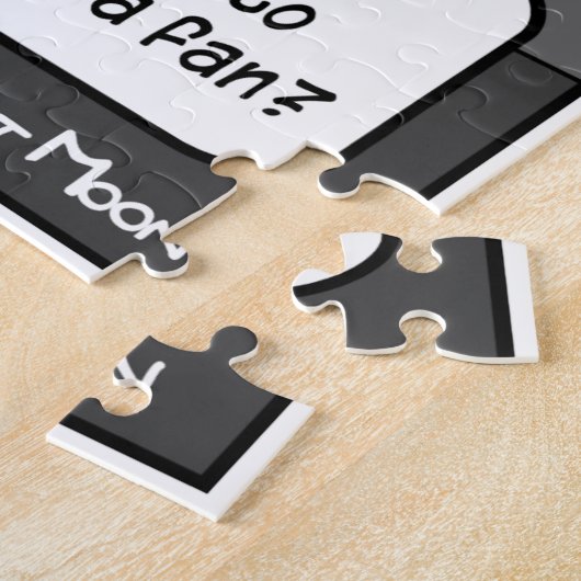 Ich bin kein Fan Punny Jigsaw Puzzle (Seite)