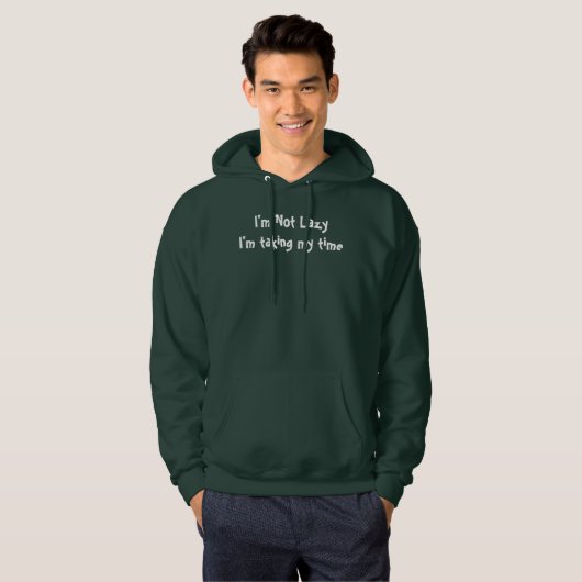Ich bin kein fauler T - Shirt (Vorne ganz)