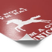 Ich bin kein Fitnessberater, ich bin ein Fitnessst Fotodruck (Ecke)