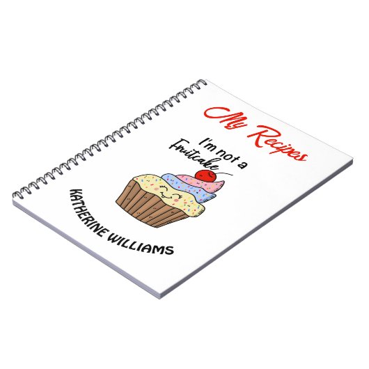 Ich bin kein fruchtbarer Brauch Notizblock (Linke Seite)