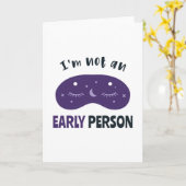 Ich bin kein früherer Mensch Karte (Gelbe Blume)