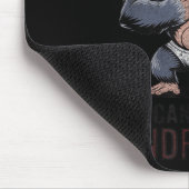 Ich bin kein Gorilla, aber ich kann hundert Männer Mousepad (Ecke)