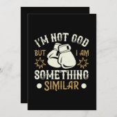 Ich bin kein Gott, aber ich bin etwas Ähnliches Save The Date (Vorne/Hinten)