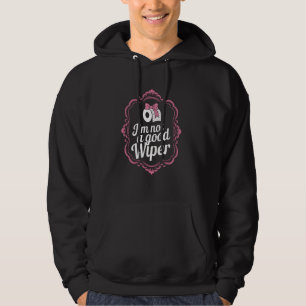 Ich bin kein guter Wischer Unangebracht Lustig Erw Hoodie