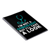 Ich bin kein Gynäkologe, aber ich werde einen Blic Notizblock (Rechte Seite)