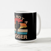 Ich bin kein hässlicher, lustiger Vintager Kaktus Kaffeetasse (VorderseiteRechts)