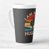 Ich bin kein hässlicher, lustiger Vintager Kaktus  Milchtasse (Linke Ecke)