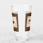 Ich bin kein hässliches, wildestes Foto mit Text Glas (Rechts)