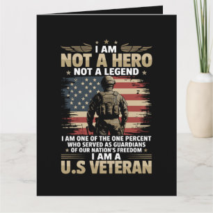 Ich bin kein Held, keine Legende, ich bin ein Proz Karte