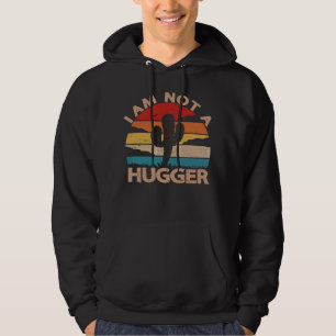 Ich bin kein Hugger Shirt Funny Vintag Cactus