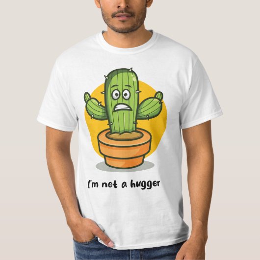 Ich bin kein Hugger T-Shirt (Vorderseite)