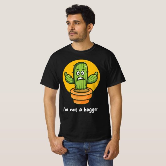 Ich bin kein Hugger T-Shirt (Vorne ganz)