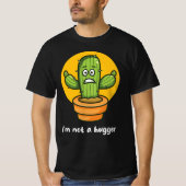 Ich bin kein Hugger T-Shirt (Vorderseite)