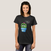 Ich bin kein Hugger T-Shirt Sad Cactus in einem To (Vorne ganz)