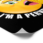 Ich bin kein Introverter oder Extroverter im Perve Poster (Ecke)