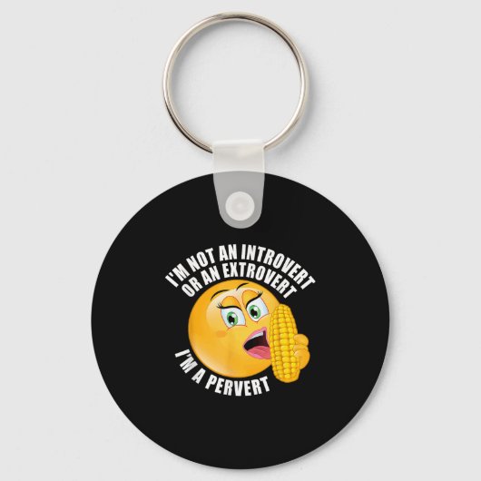 Ich bin kein Introvertierte oder Extrovertierte, i Schlüsselanhänger (Vorderseite)
