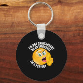 Ich bin kein Introvertierte oder Extrovertierte, i Schlüsselanhänger (Vorderseite)