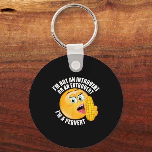 Ich bin kein Introvertierte oder Extrovertierte, i Schlüsselanhänger (Vorderseite)